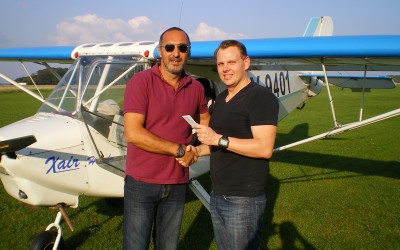 Ny pilot i Albatros – Simon